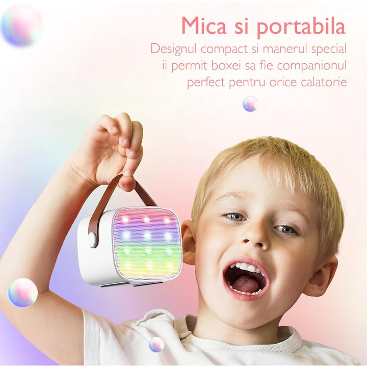 Microfon Karaoke si Boxa KidProtect Magic Voice Microfon Karaoke si Boxa KidProtect Magic Voice